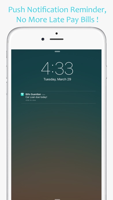 Bills Guardian - Bill Keeper, Reminder & Trackerのおすすめ画像3