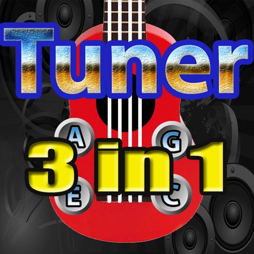 ukulele tune guitar bass 3 in 1 iOS App