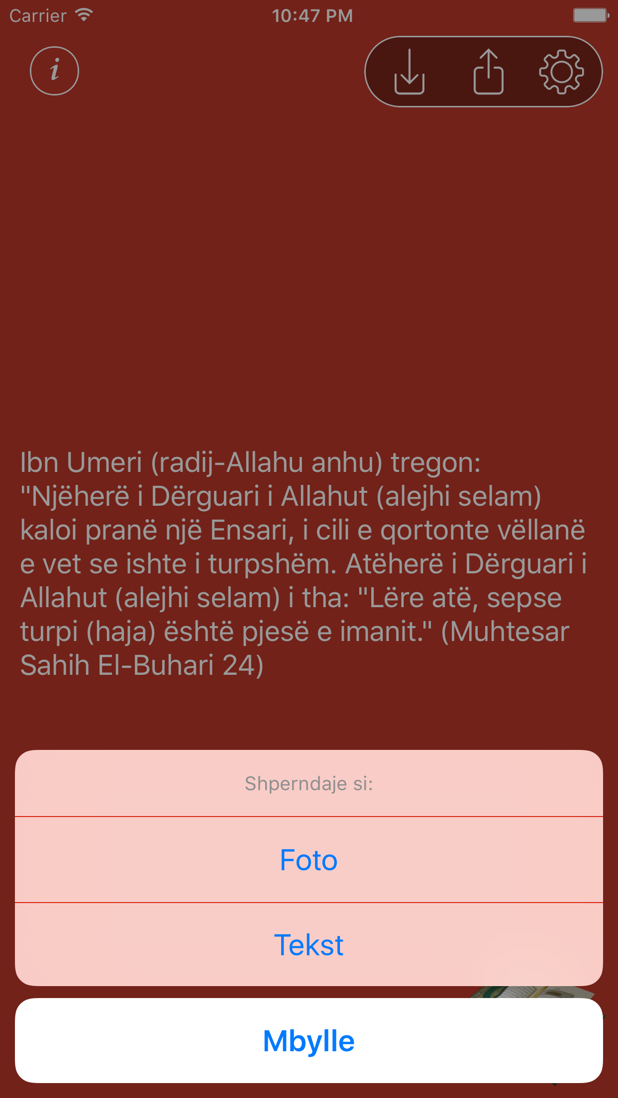 Hadithe