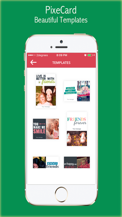 Screenshot #3 pour PixeCard Greeting Card Maker
