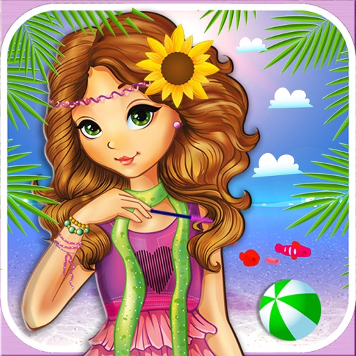 Little Girl's Grooming Salon - Groom the princess with awesome summer accessories & outfits Icon