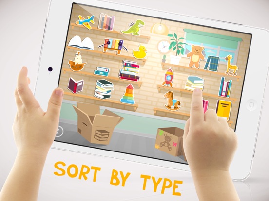 Screenshot #6 pour Little Postman - sorting by color, size and shape for early development of toddlers 2+ years