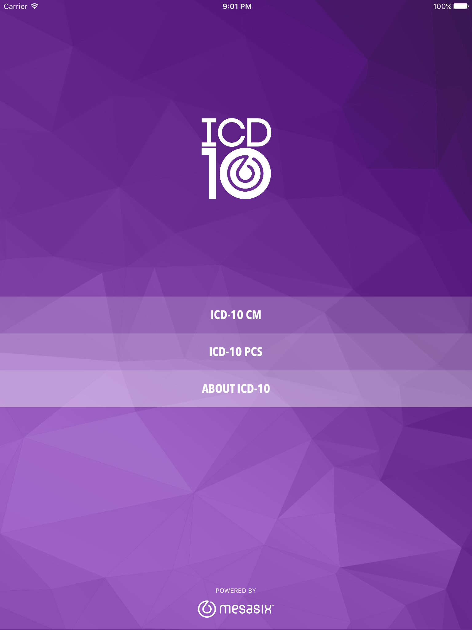 ICD-10 mesasix