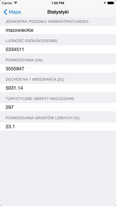 App screenshot
