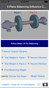 iRotorBalance screenshot