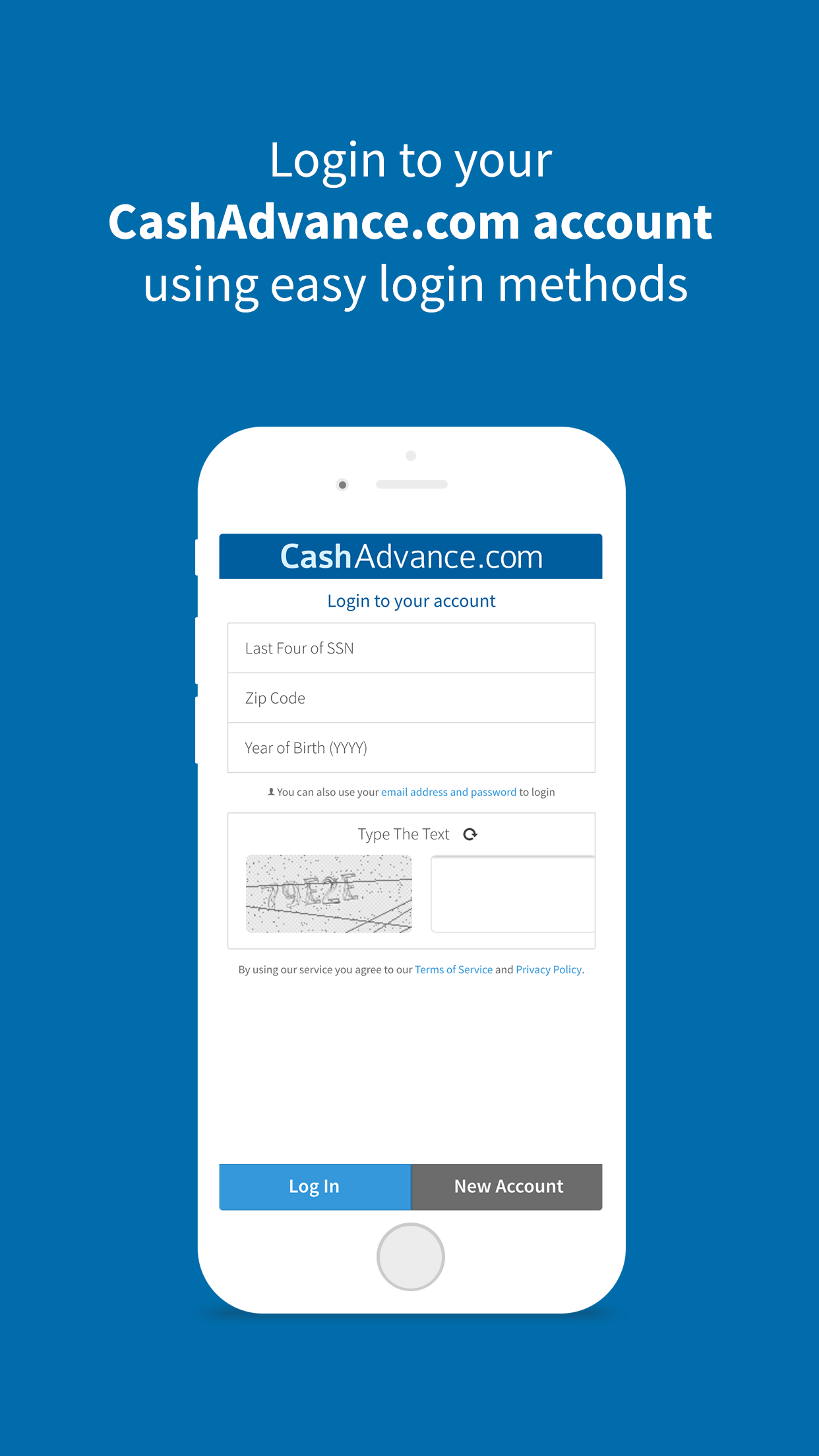 CashAdvance Mobile - Loan options on the go screenshot 3