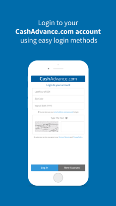 CashAdvance Mobile - Loan options on the go screenshot 3