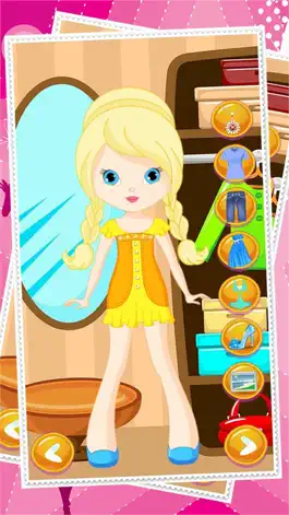 Game screenshot Little Girl Dress Up Dolls - Fashion Makeover Game For Girls apk