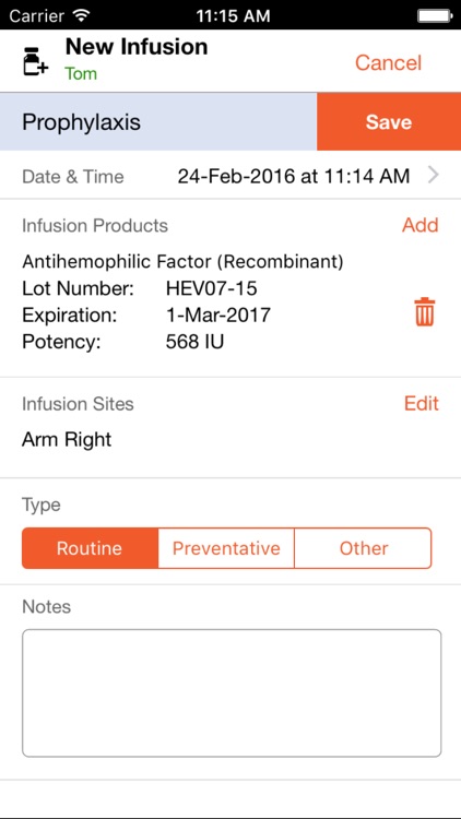 HemoTrax screenshot-3