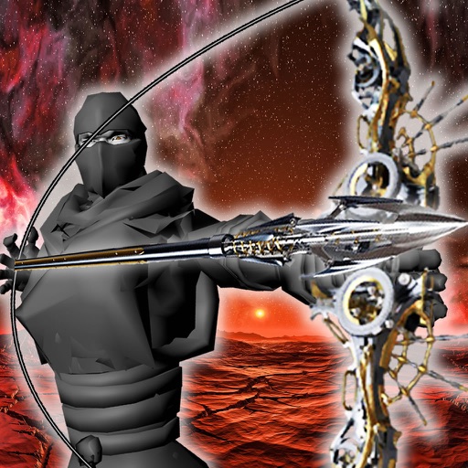 An Angry Ninja Shot - The Best Game Archery iOS App