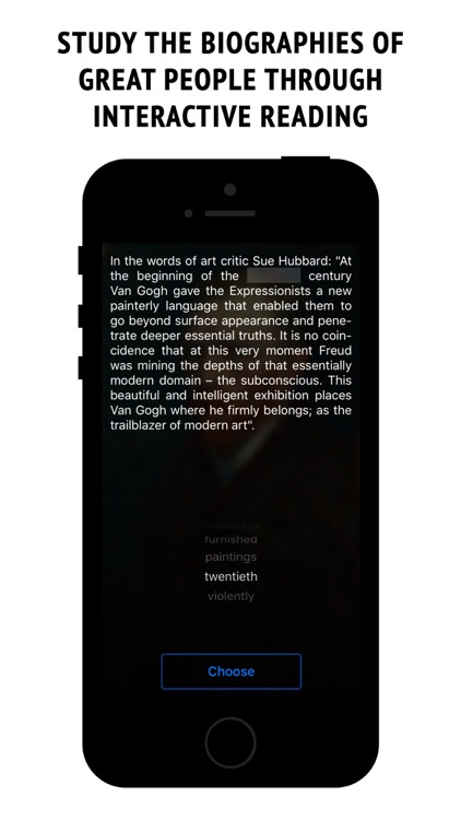 Van Gogh - interactive biography