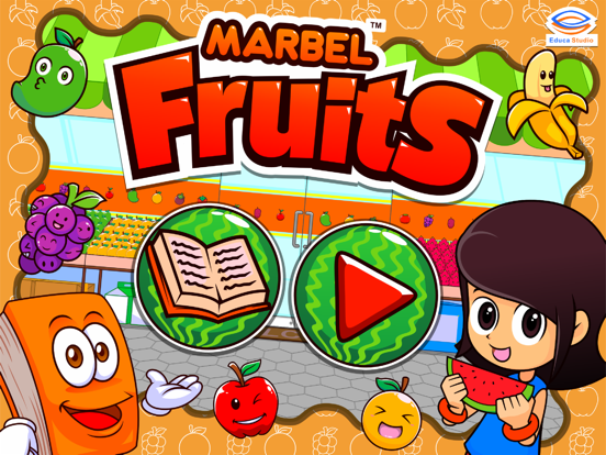Screenshot #4 pour Marbel Fruits - PreSchool Learning Apps
