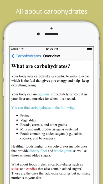 Screenshot #2 pour Healthy Nutrition Guide