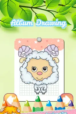 Game screenshot Farm Animals Drawing Coloring Book - Cute Caricature Art Ideas pages for kids mod apk