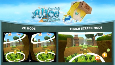 Screenshot from Alice Running VR Edition