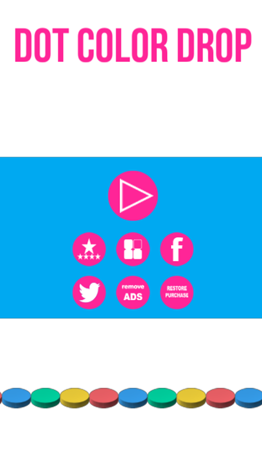 #1. Dot Color Drop - Train your reflex with this droppy balls matching game (iOS) By: Illogical Games