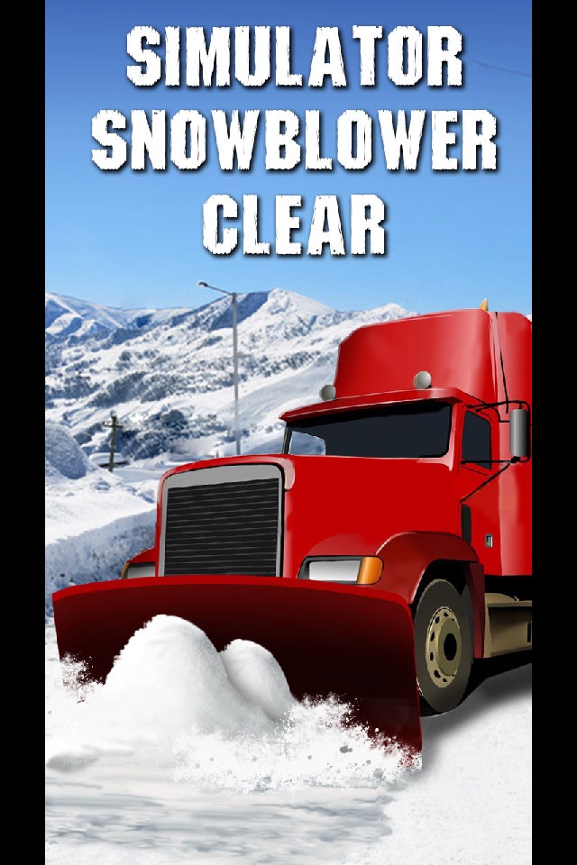 Simulator Snowblower Clear screenshot 3