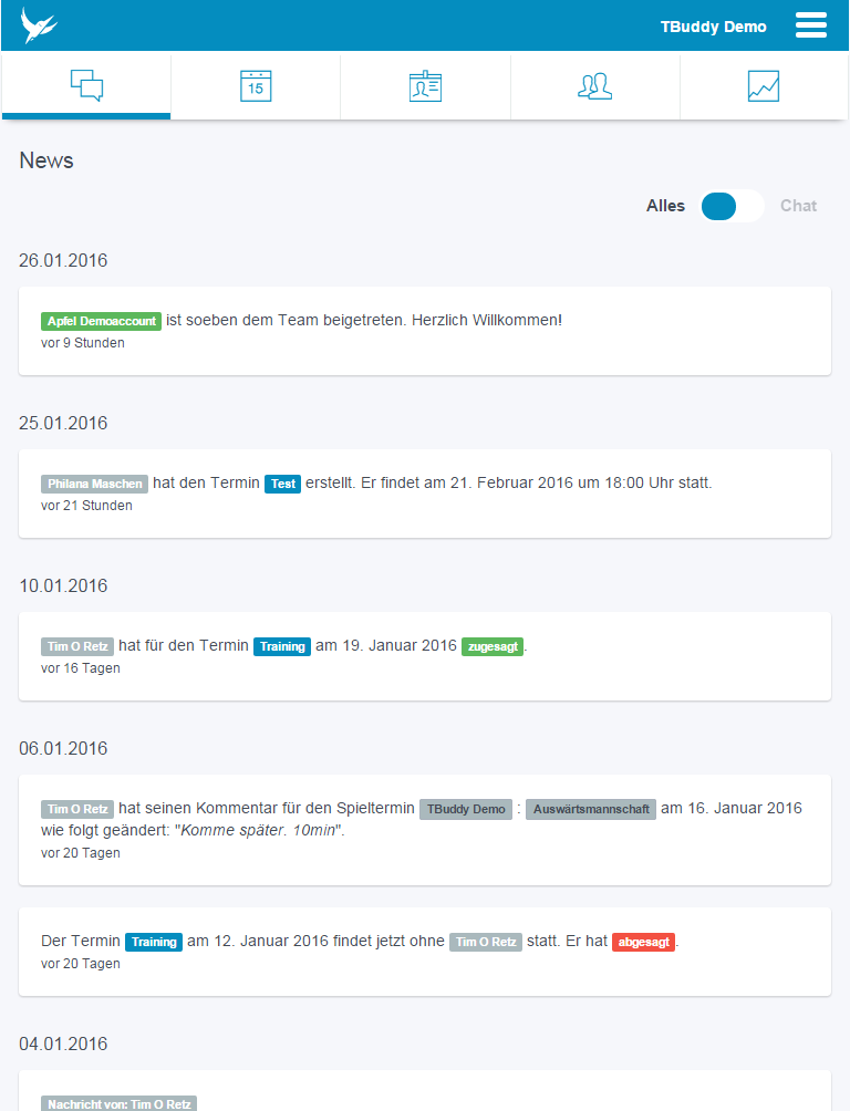 TBuddy - Einfach für's Team screenshot 4