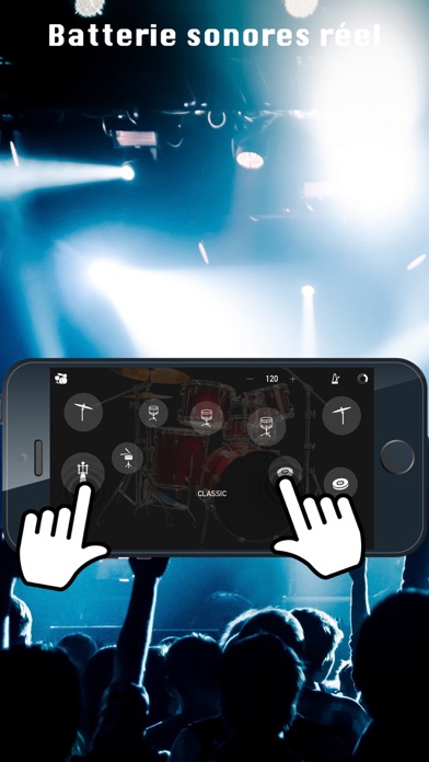 Screenshot #1 pour Batterie - THE DRUMKIT