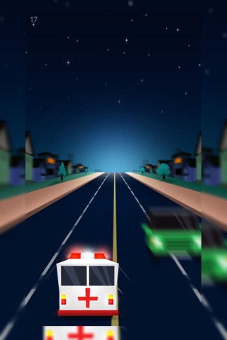 Ambulance 911 Night Angels Race - Free screenshot 4