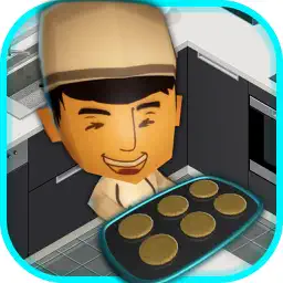 Sweet Cookies Maker 3D Cooking Game - Tasty biscuit cooking & baking with kitchen super chef app icon