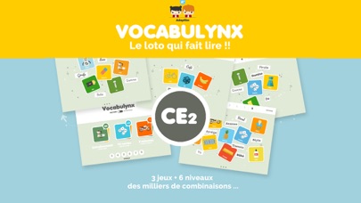 Screenshot #1 pour VOCABULYNX CE2 ( mots irréguliers )