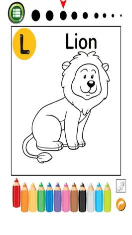 Game screenshot ABC Animals Coloring Book apk