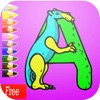 ABCはパッドを描く ： 絵画に学び、描画着色ページが無料で子供のための印刷可能