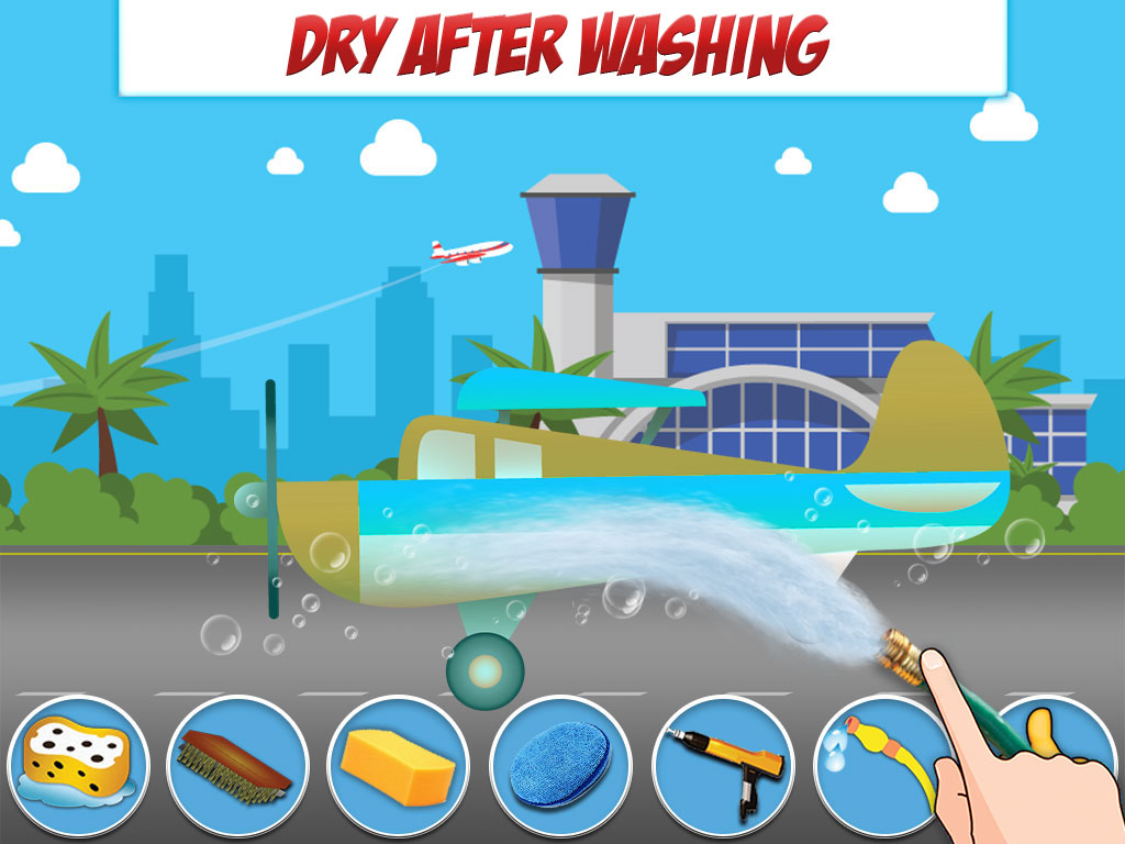 Aircraft Washing Simulation screenshot 9