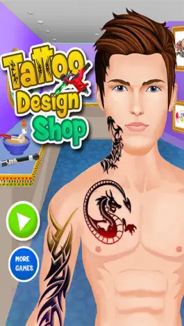Game screenshot Татуировки конструкции стенд тела художник hack