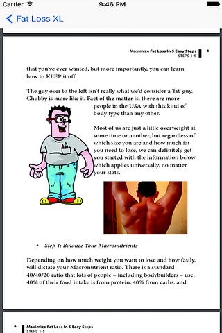 Fat Loss XL screenshot 3