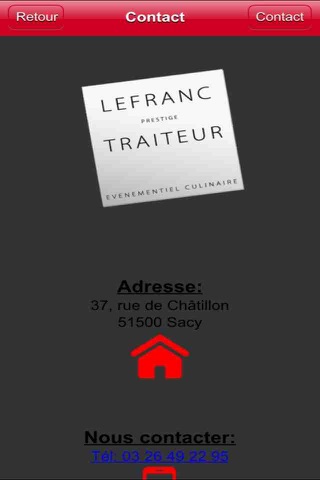 Lefranc Traiteur screenshot 4