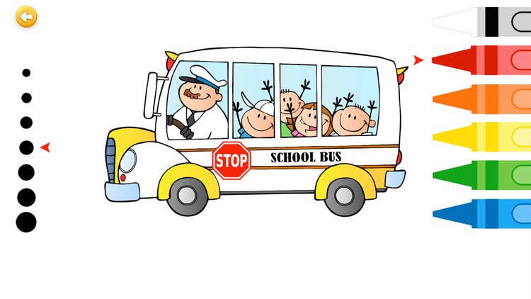 Cute Car Coloring Book screenshot-3