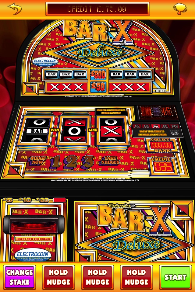 BAR-X Deluxe - The Real Arcade Fruit Machine App screenshot 3