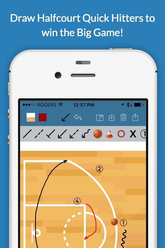 Basketball Clipboard Blueprint screenshot 4