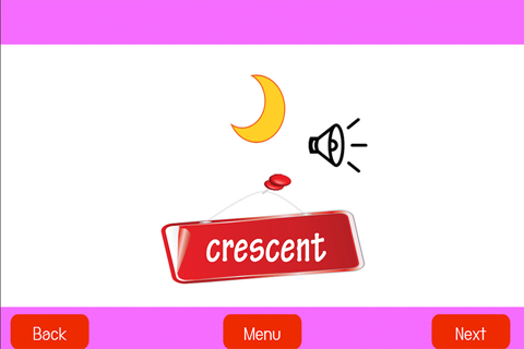 Learn English Vocabulary Lesson 6 : Learning Education games for kids and beginner Free screenshot 3