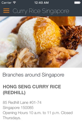 Curry Rice Singapore screenshot 2