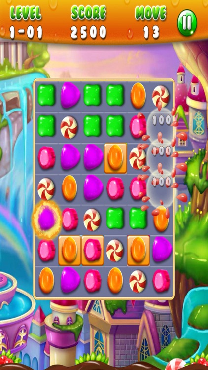 Candy Jem Sweet Frenzzy screenshot-3