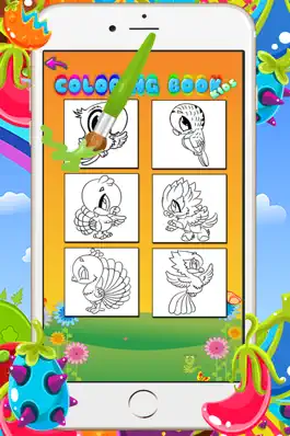 Game screenshot The Birds Coloring Books For Kids - Drawing Painting Games apk