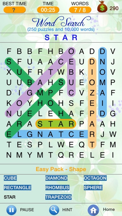 Word Search - Find Little Crosswords, Spider & Freecell Solitaire, Brain Challenged Puzzles