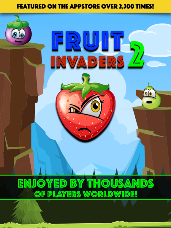 Screenshot #4 pour Fruit Invaders - Shoot Fruit. Save Earth. Big Fun.