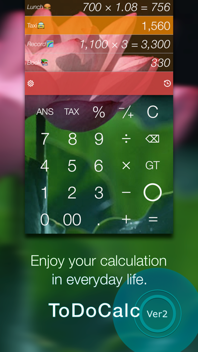 Screenshot #1 pour ToDoCalc - Best free & Smart calculator