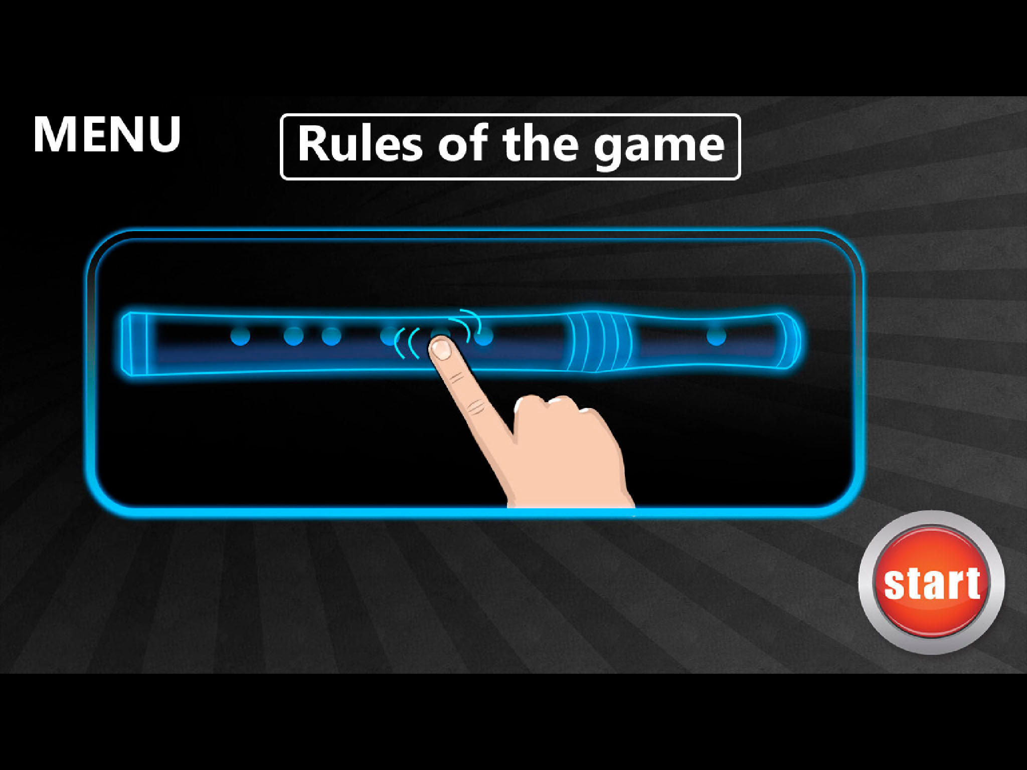 Real Flute Hologram Simulator