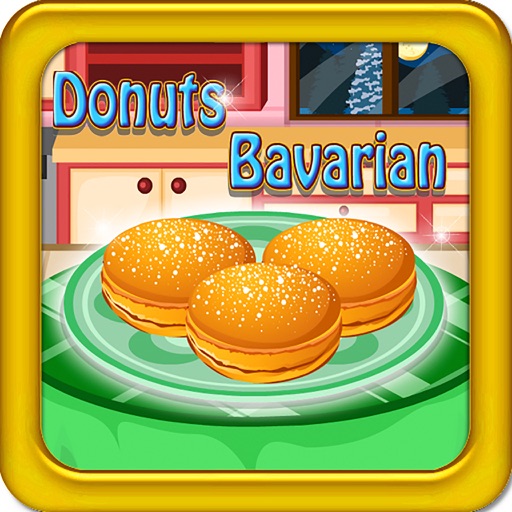 Bavarian Donuts Cooking Icon