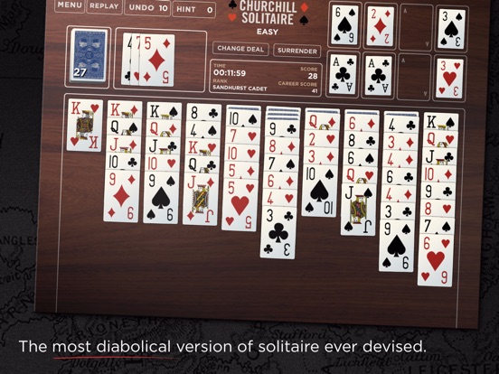 Churchill Solitaire на iPad