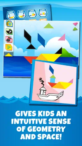 Game screenshot Kids Learning Puzzles: Ships & Boats, K12 Tangram apk