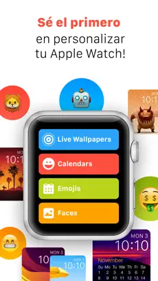 Captura de Pantalla 1 iFaces - Temas y esferas personalizadas para Apple Watch iphone