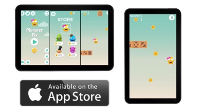 Monster Fly - Make the monster fly! screenshot 1