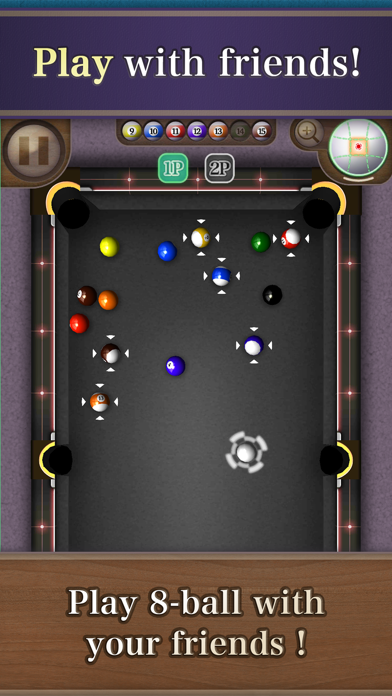 Screenshot #3 pour Billiards8 (8 Ball & Mission)