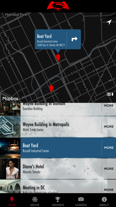 Screenshot #1 pour Batman v Superman Tour